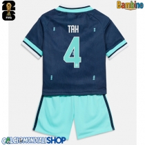 Maglie da calcio Germania Jonathan Tah #4 Seconda Maglia Bambino Mondiali 2026  Manica Corta + Pantaloni corti)